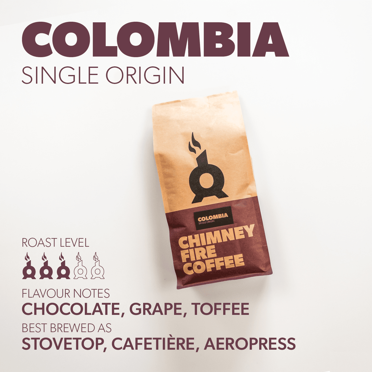 Colombia Finca Las Cruces | Chimney Fire Coffee