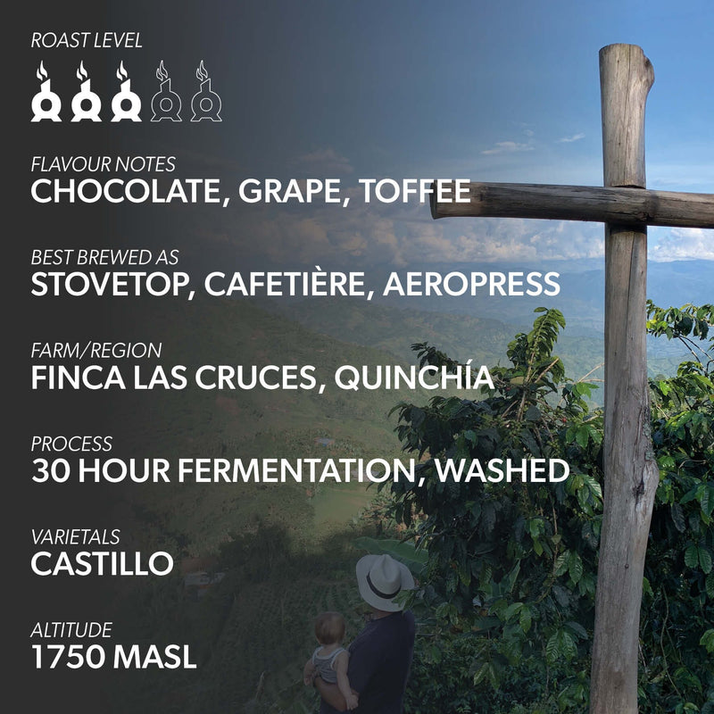 COLOMBIA FINCA LAS CRUCES Coffee Chimney Fire Coffee 