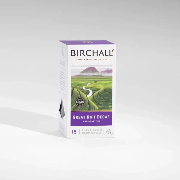 Birchall Great Rift Decaf 15 Plant-Based Prism Tea Bags – Chimney Fire ...