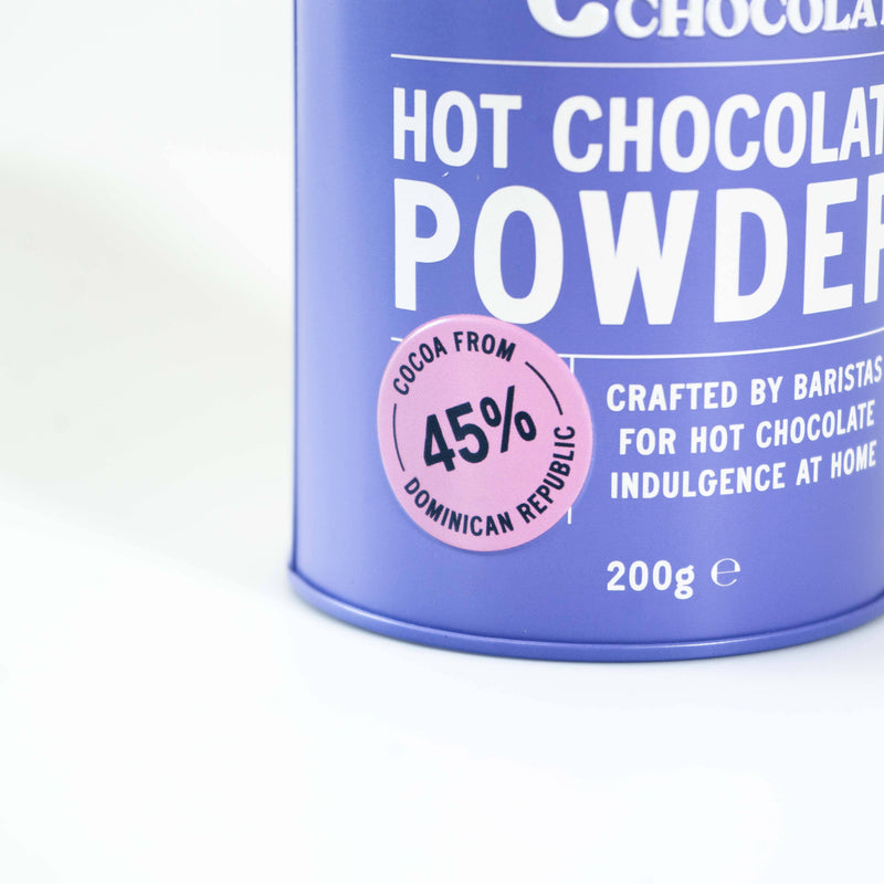 ISLANDS HOT CHOCOLATE POWDER - 45% Speciality Teas & Chocolate Chimney Fire Coffee 