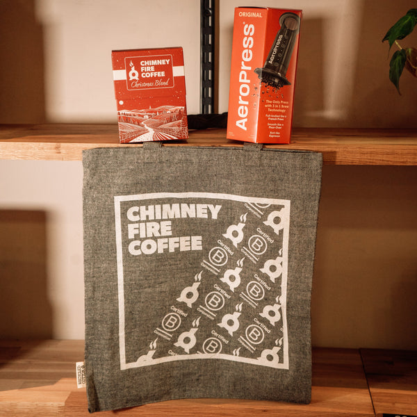 Christmas AeroPress Bundle Gift Chimney Fire Coffee 
