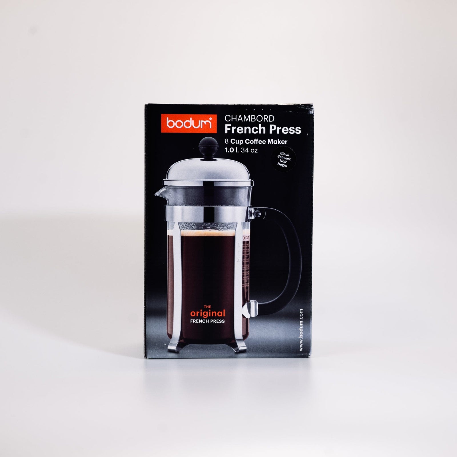 Bodum Chambord 8 Cup Cafetiere CHIMNEY FIRE COFFEE Chimney Fire Coffee