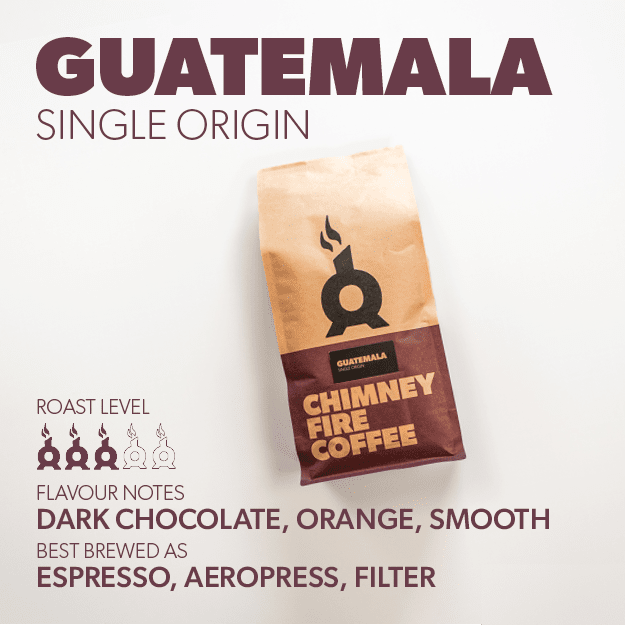 GUATEMALA FINCA MEDINA Coffee Chimney Fire Coffee 1KG WHOLE BEAN 