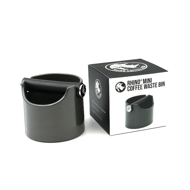 Rhino Mini Coffee Waste Bin [Gun Metal Grey] Filters & Accessories Chimney Fire Coffee 