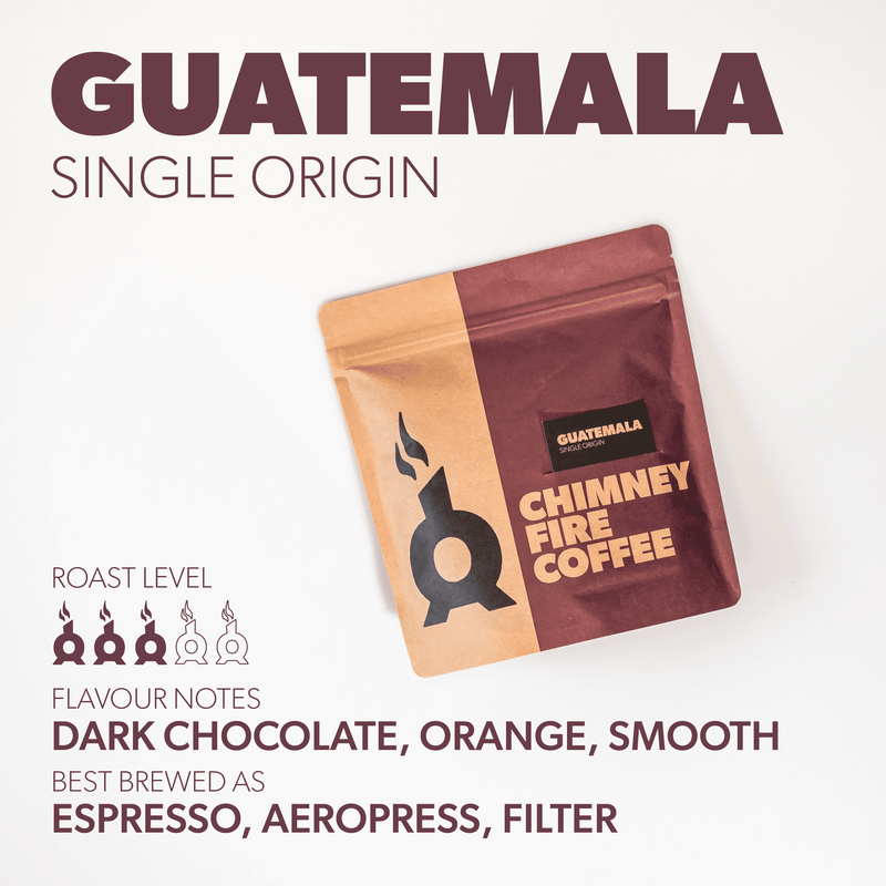 guatemala finca medina product shot chimney fire coffee