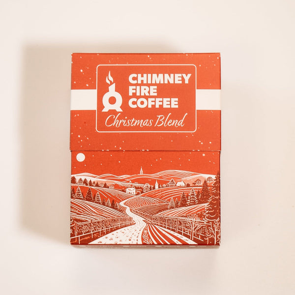 2025 Christmas Blend Coffee Chimney Fire Coffee WHOLE BEAN 