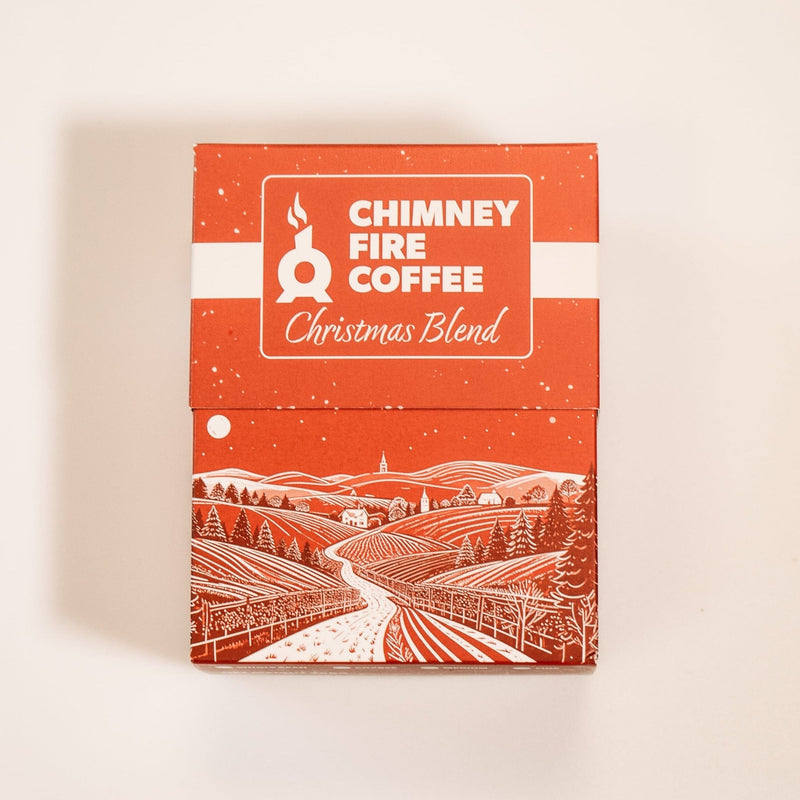 2025 Christmas Blend Coffee Chimney Fire Coffee WHOLE BEAN 
