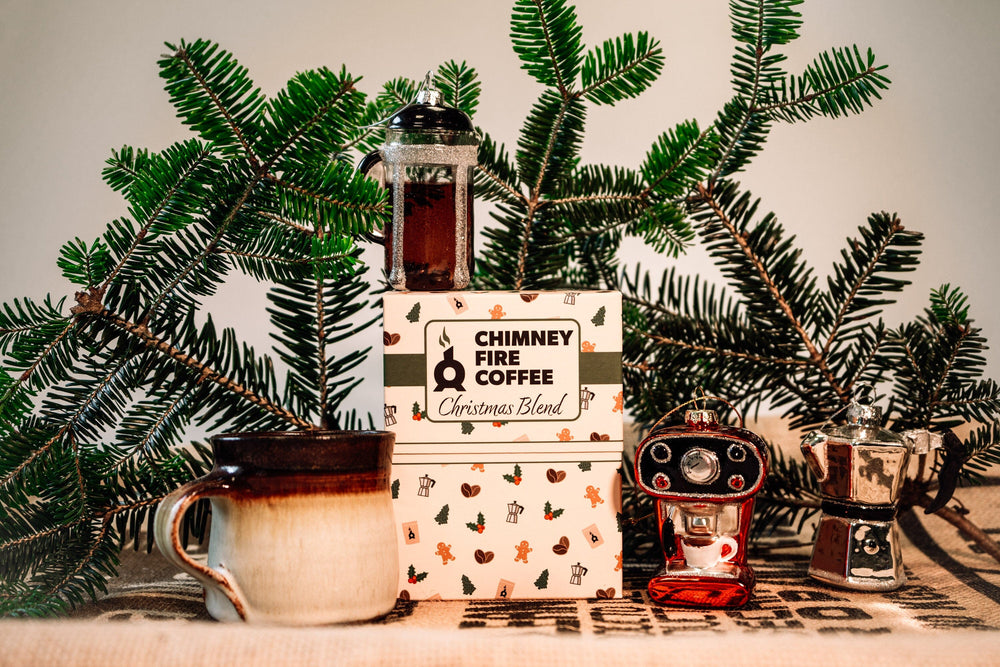 2024 Christmas Blend Coffee Chimney Fire Coffee 