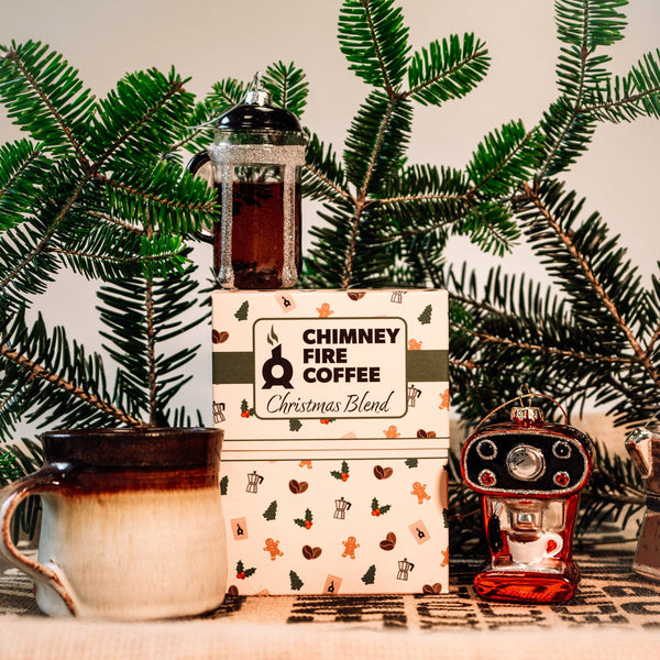 2024 Christmas Blend Coffee Chimney Fire Coffee 